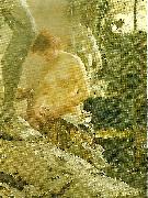 Anders Zorn i wikstroms atelje oil painting reproduction